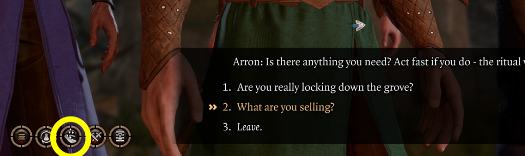 how to trade the emerald grove baldurs gate 3 walkthrough