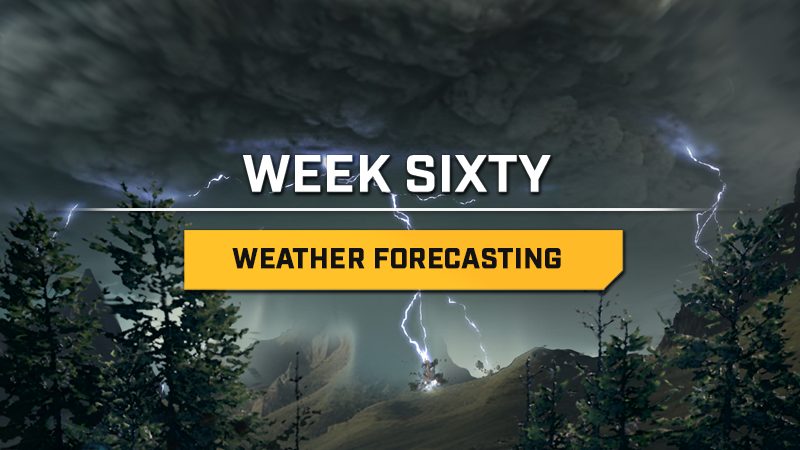 icarus week 60 update weather forecasting storm lightning strikes
