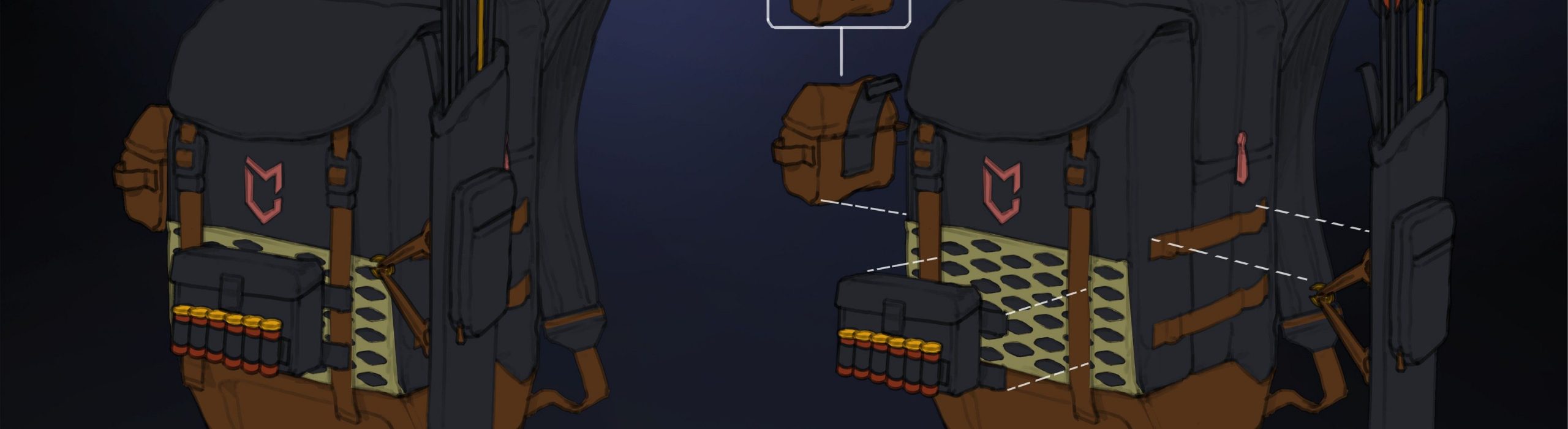 icarus week twenty workshop restock larkwell backpack art