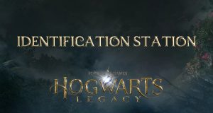 identification station (desk of description) hogwarts legacy