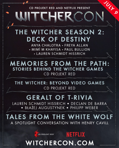 WitcherCon Agenda Banner