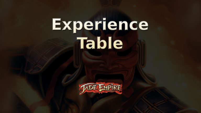 jade empire experience table featured image