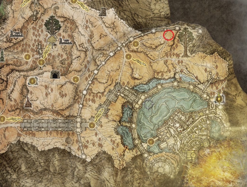 location of winged crystal tear elden ring 1