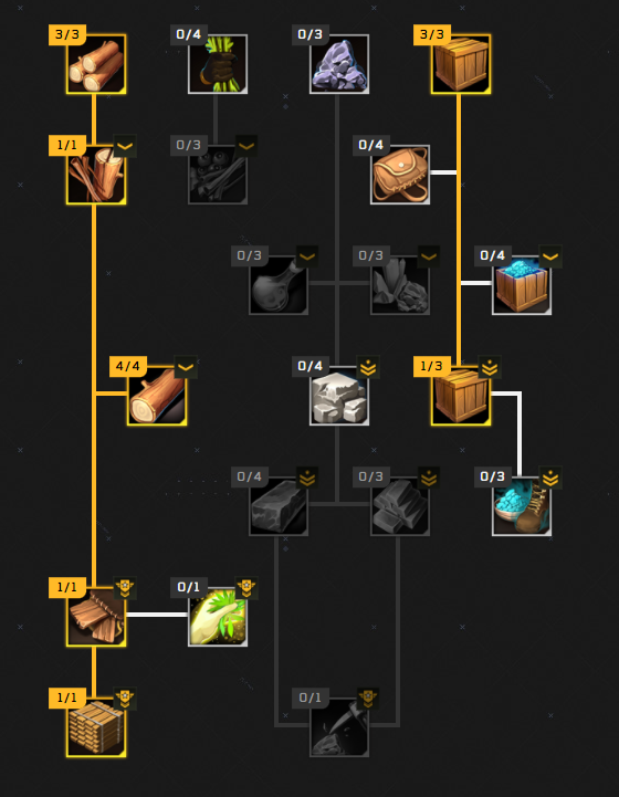 logger build tree part 2