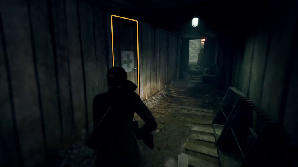 med door emilys trench chapter 4 alone in the dark walkthrough