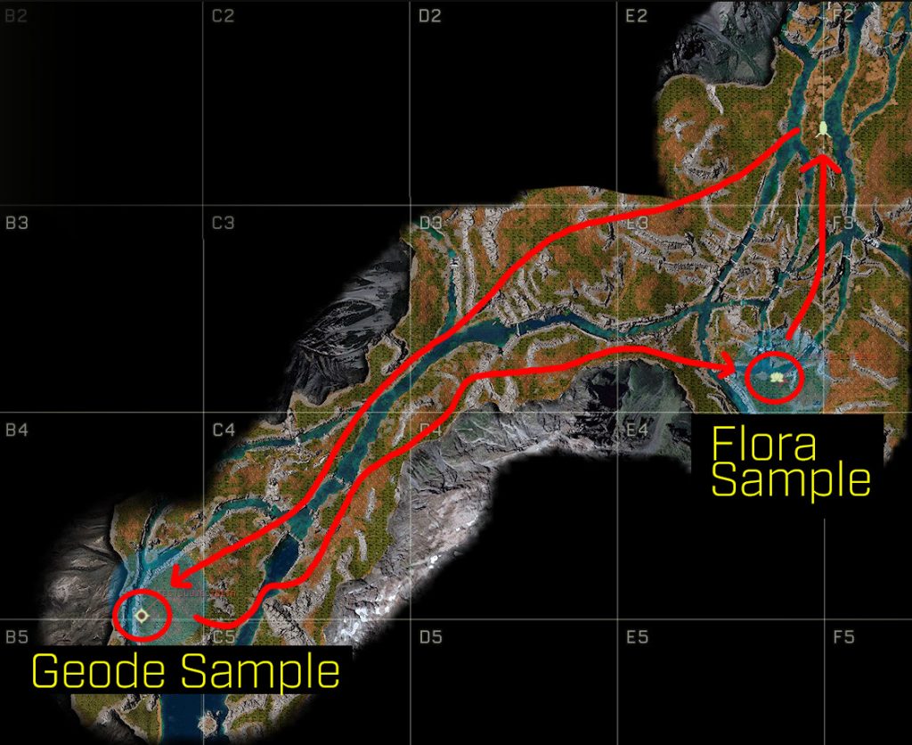 mission map uplift icarus walkthrough