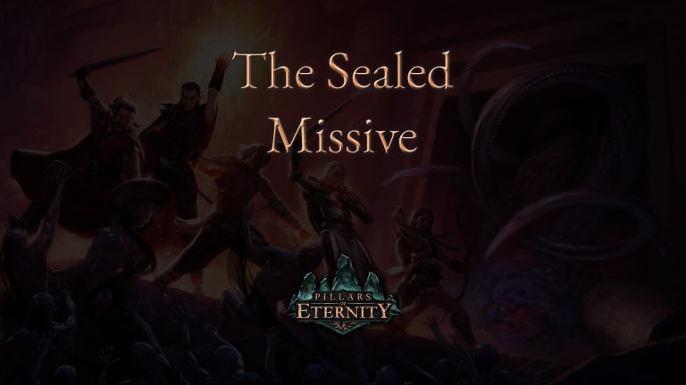 pillars of eternity the sealed missive featured image