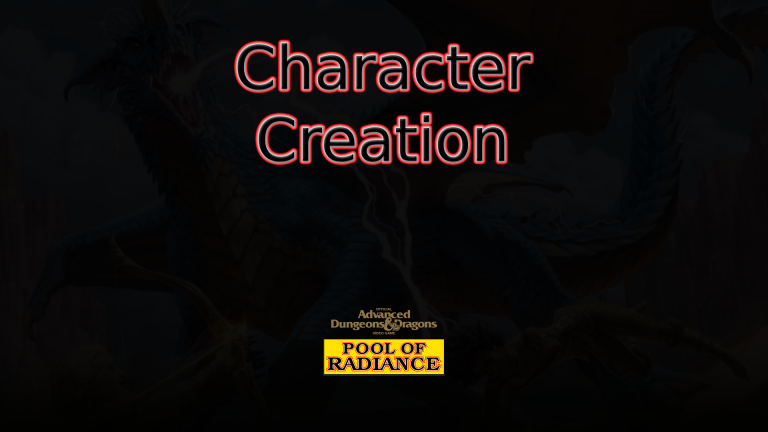 pool of radiance character creation featured image