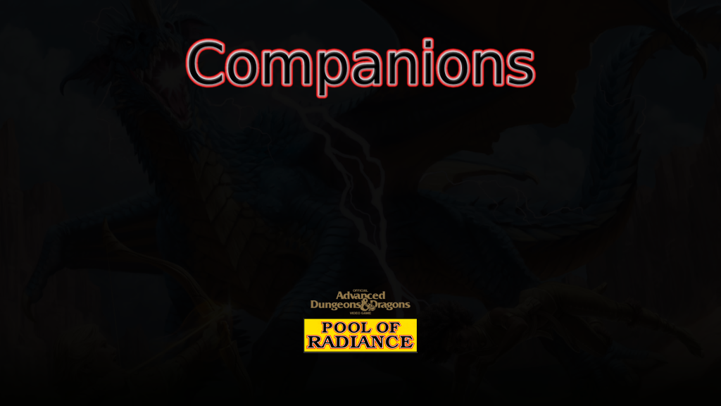 pool of radiance companions featured image