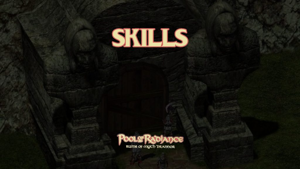 pool of radiance romd skills featured image