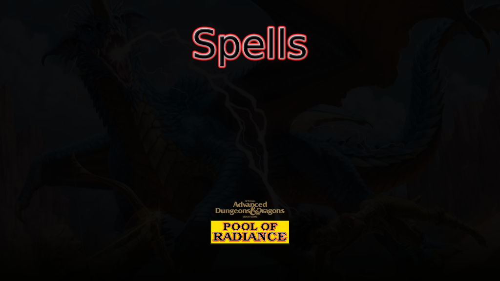 pool of radiance spells featured image