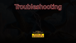 pool of radiance troubleshooting featured image