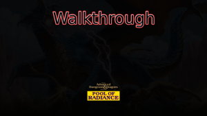 pool of radiance walkthrough featured image