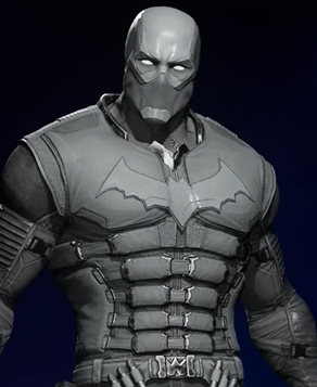 red hood suit colorway chroma gray ghost