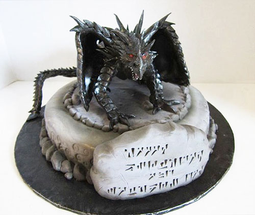 skyrim birthday cakes