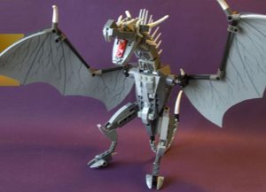 Skyrim LEGOs Dragon