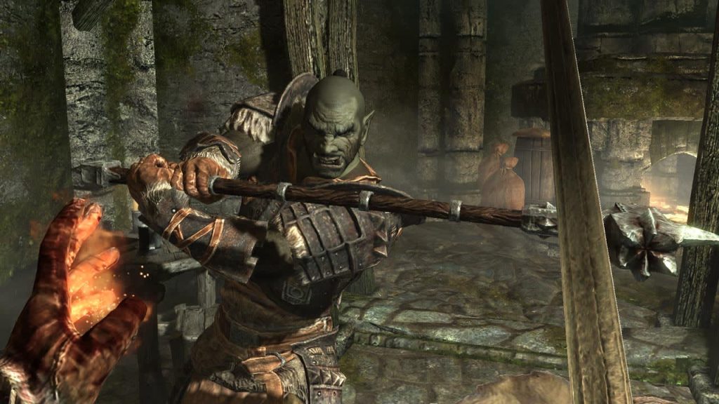 skyrim races guide orc 1