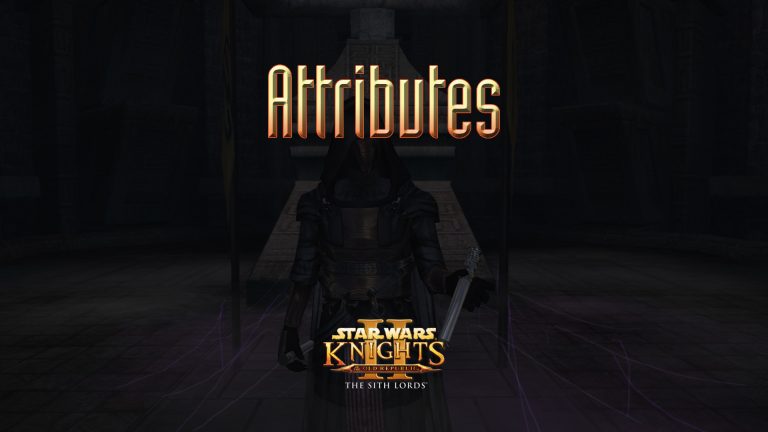 star wars kotor ii attributes featured image