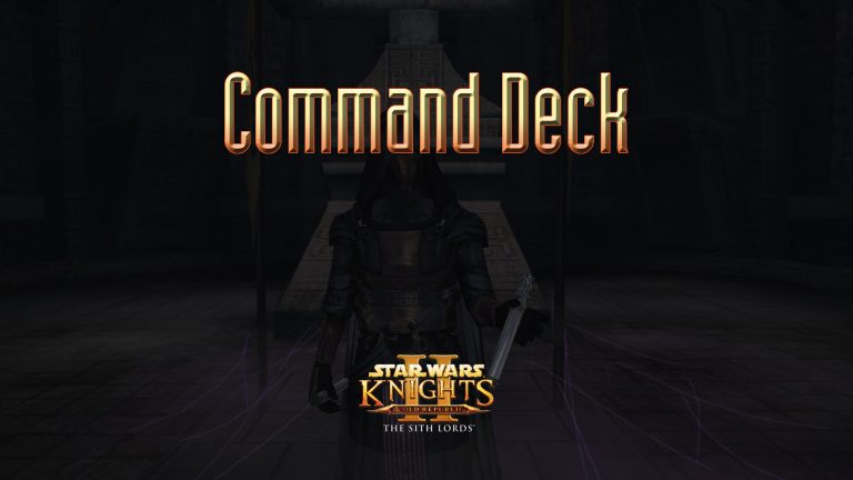 star wars kotor ii command deck featured image