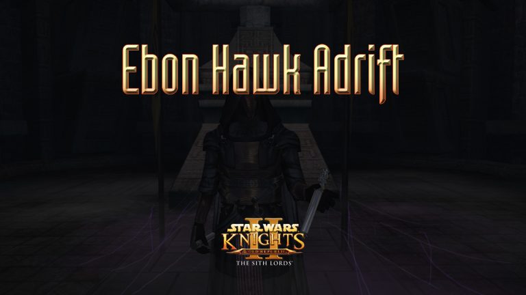 star wars kotor ii ebon hawk adrift featured image