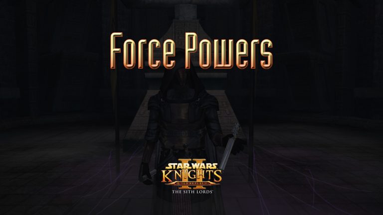 star wars kotor ii force powers featured image