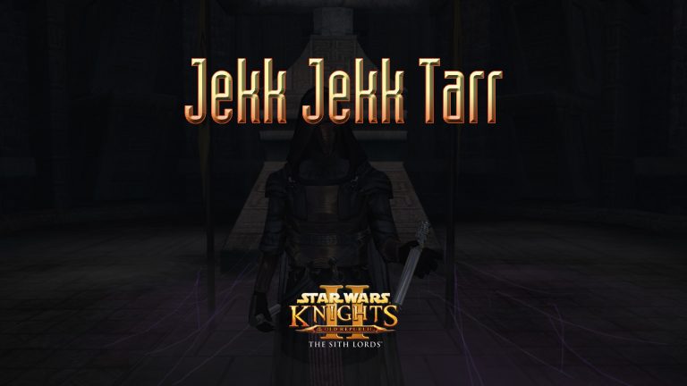 star wars kotor ii jekk'jekk tarr featured image