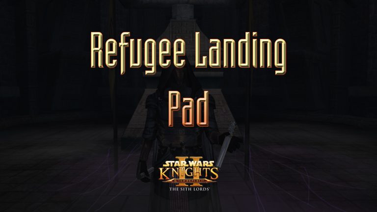 star wars kotor ii refugee landing pad featured image