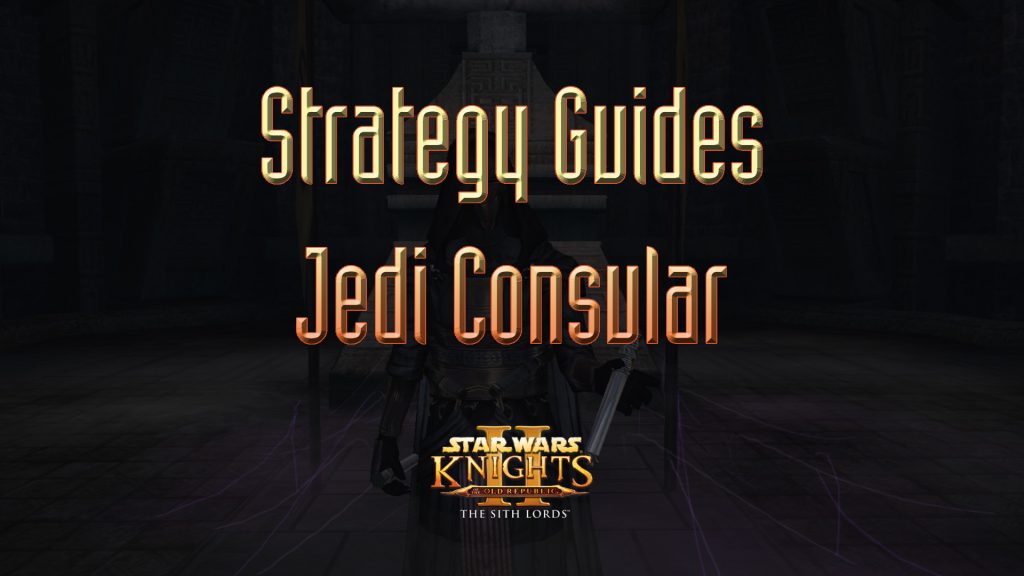 star wars kotor ii strategy guides jedi consular featured image