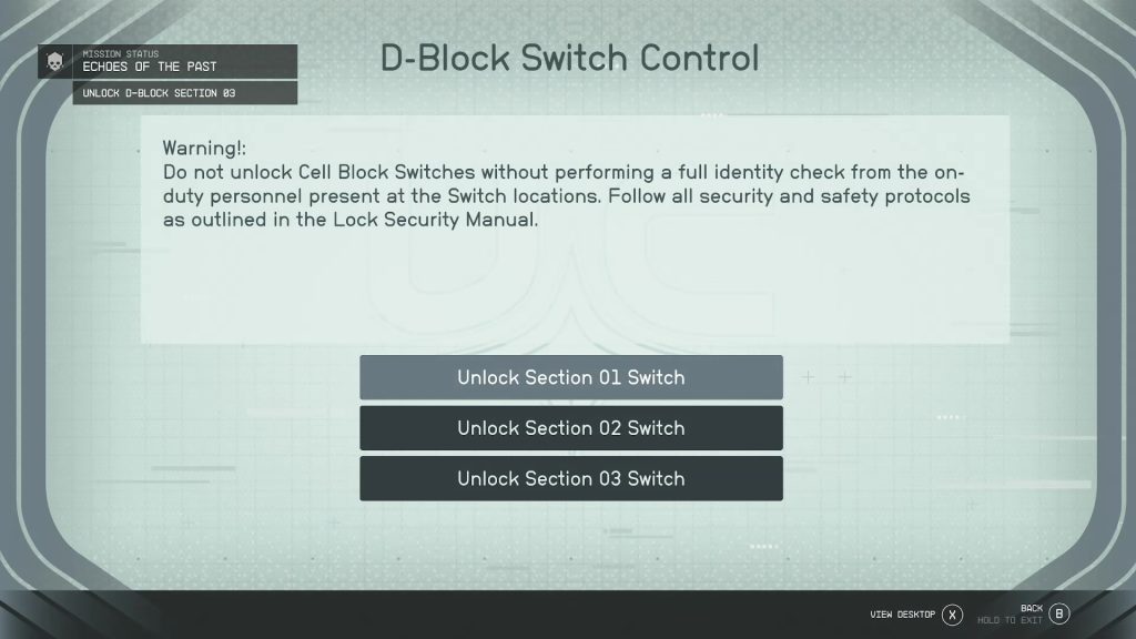 starfield crimson fleet echoes of the past scanner to cell switches