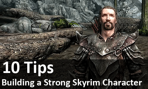 strong skyrim character