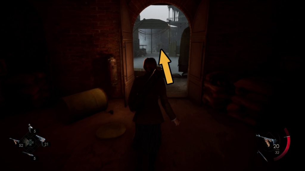 warehouse exit path to theater chapter 3 alone in the dark walkthrough