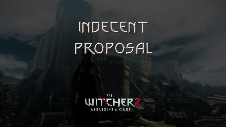 witcher 2 indecent proposal featured image