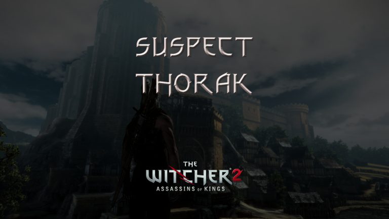 witcher 2 suspect thorak featured image