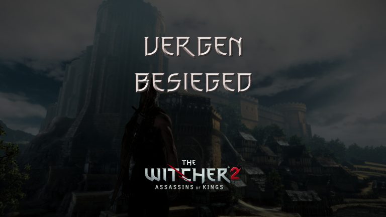 witcher 2 vergen besieged featured image