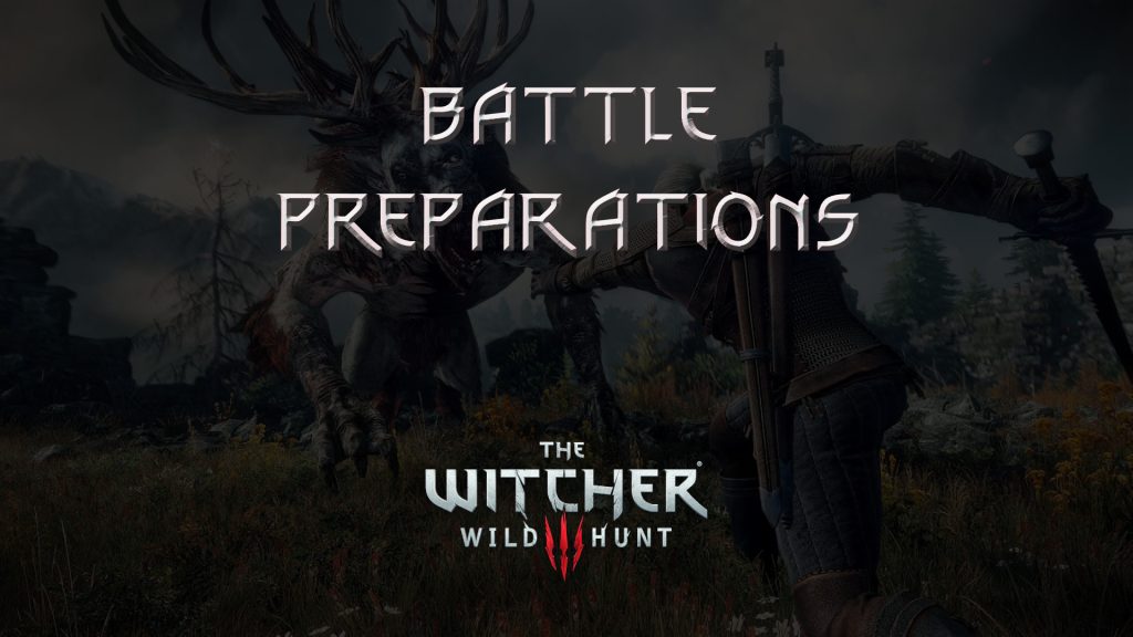 witcher 3 the wild hunt battle preparations featured image