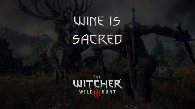 witcher 3 wild hunt wine is sacred featured image