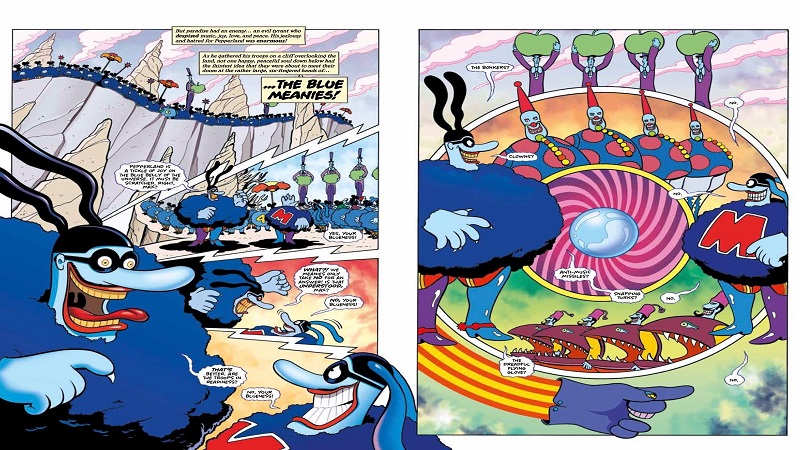 Yellow Submarine Graphic Novel Interior 2 Front Artwork