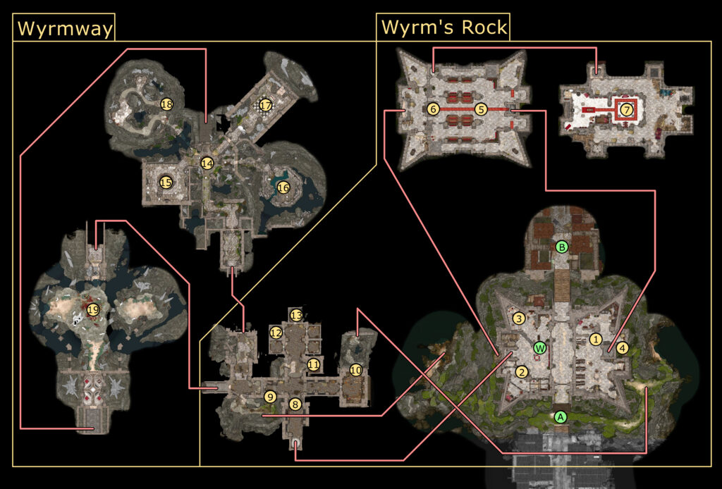 baldur s gate 3 wyrm s rock and wyrmway