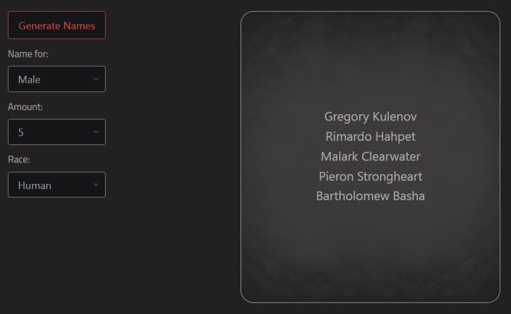 baldur’s gate 3 character name generator