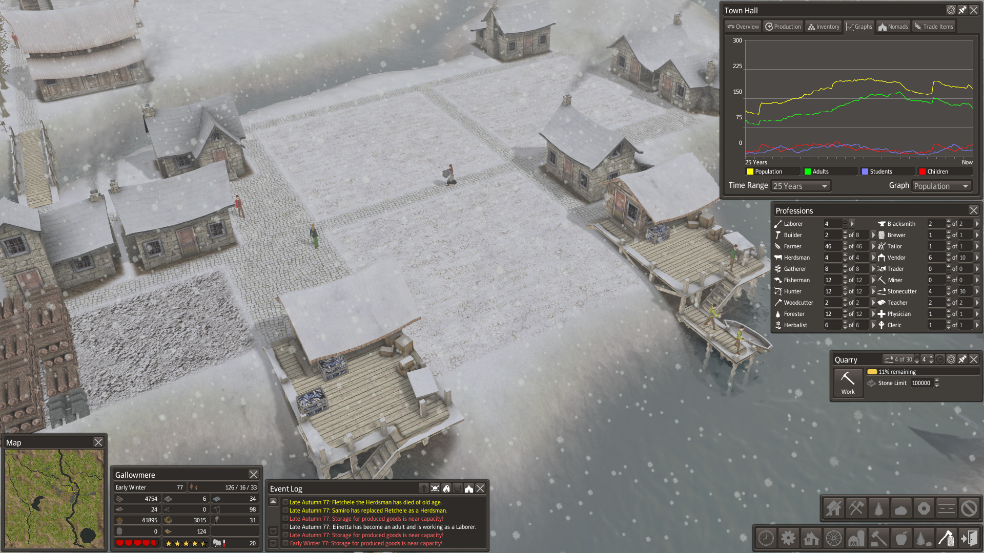 Banished Gameplay