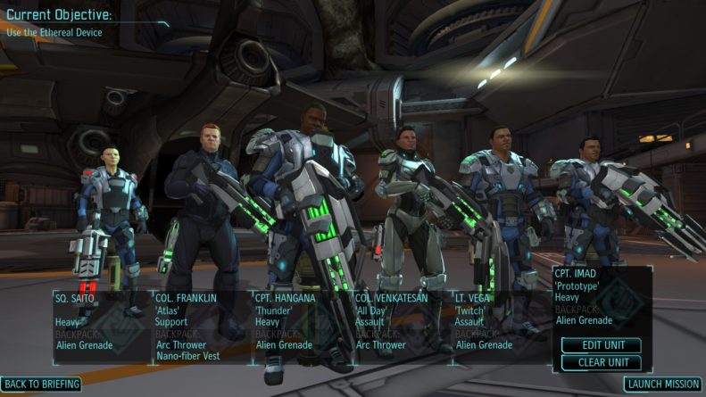 XCOM Enemy Unknown Barracks Screen