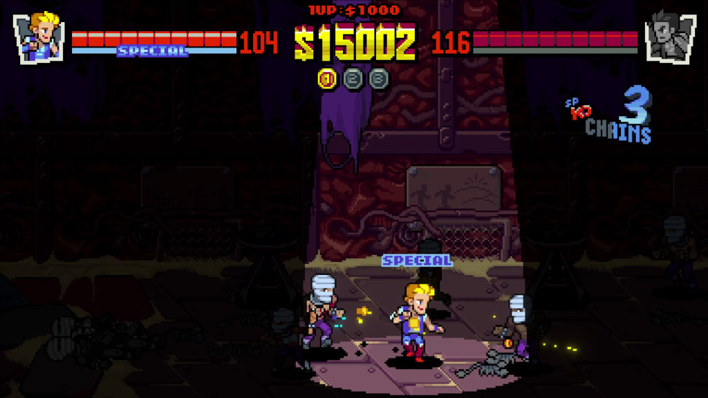 double dragon gaiden review look at all that money