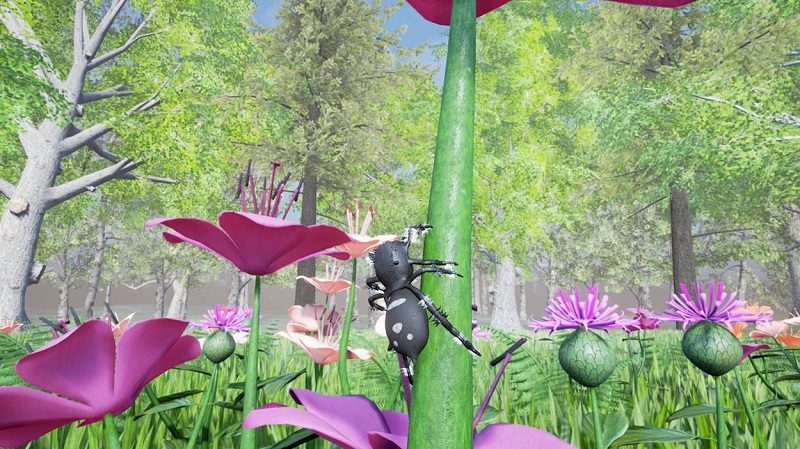  Drunk on Nectar Spider Gameplay Image