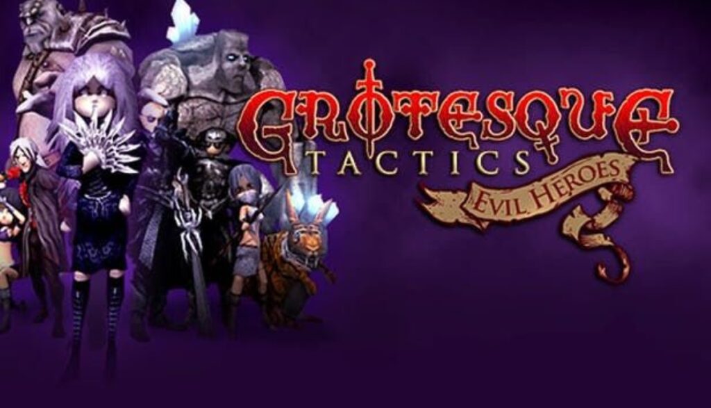 grotesque tactics evil heroes review featured image