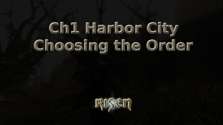 risen ch1 harbor city choosing the order