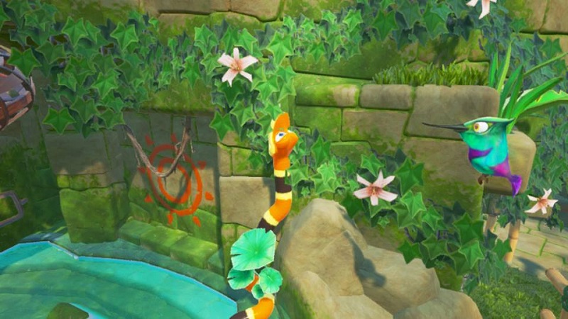 Snake Pass Nintendo Switch Screenshot 1