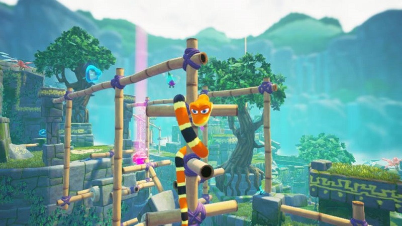 Snake Pass Nintendo Switch Screenshot 3