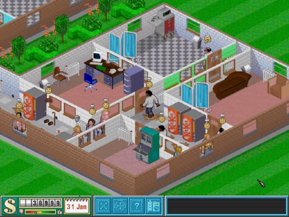 Theme Hospital Review screenshot