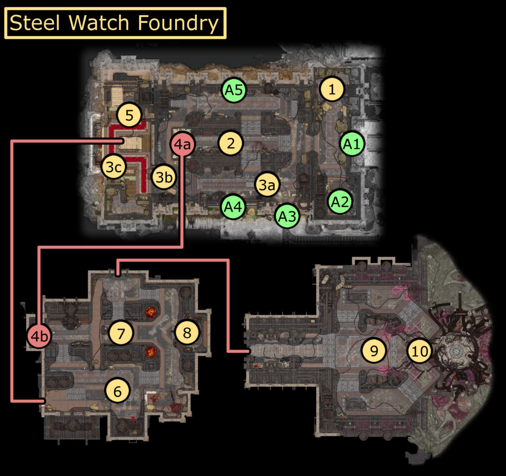 baldur's gate 3 steel watch foundry map