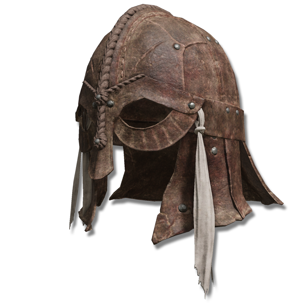 Brave's Leather Helm